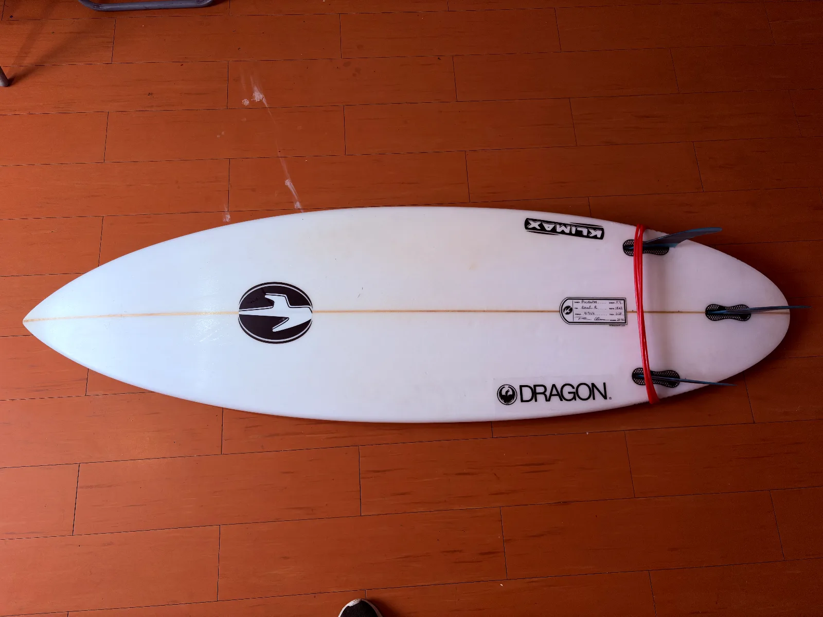Tabla klimax 5.9 de 25.4 litros casi nueva, foto 3